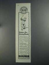 1925 Spalding Golf Balls and Clubs Ad - Getting Ready picture