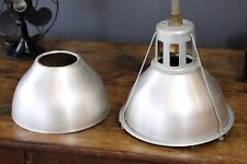 Vintage Lobay Holophane Light Industrial Aluminum Shade cover (Cover Only)  picture
