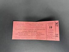 Antique Orchestra & Chorus 1946 Ticket Nelson Eddy The Electric Hour San Fransis picture