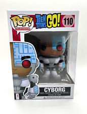 Funko POP Teen Titans Go Cyborg 110 Vaulted Dmg Box picture