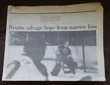 May 17, 1978 Boston Globe Sports BRUINS CANADIENS Guy LaFleur, ABBA on TV, etc picture