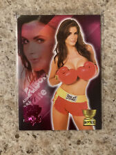 #rd 5/5 PINK FOIL ROOKIE CASE HIT 2009 Bench Warmer Limited #6 Alison Waite Rc picture