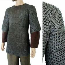 8mm Medium Size Chainmail Oil short sleeve Flat Riveted With Washer stainless picture
