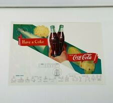 Vintage 1951 Coca Cola Advertisement Referees Signal Football picture