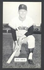 J.D. McCarthy Postcard - Dick Dietz - San Francisco Giants picture