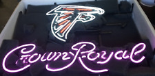 CoCo Atlanta Falcons Crown Royal Whisk Logo Neon Sign Light 24