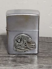 RARE Vintage Oakland Raiders Zippo Lighter. Made In The U.S.A AE picture