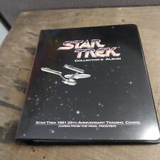 1991 Impel Star Trek 25th Anniversary Trading Cards Binder huge lot picture