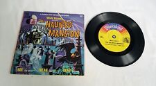 Vintage Disney Record Book The Haunted Mansion Works Vintage Disney Record Vinyl picture