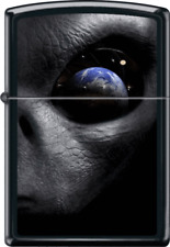 Alien World Black Matte Zippo Lighter picture