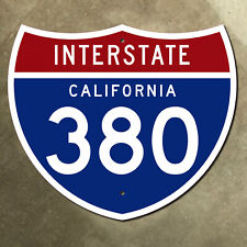 California Interstate 380 highway road sign San Bruno South San Francisco 12x10 picture