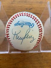 Tony Perez Signed Bobby Brown Baseball  picture