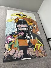 Original John Byrne Alpha Flight Poster X Men Marvel Comics 1984 picture