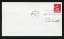Leslie C. Smith signed autograph auto First Day Cover WWII ACE USAAF picture