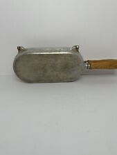 Vintage Miracle Maid Cookware G2 Hinged Folding Aluminum Omelet Fish Pan picture