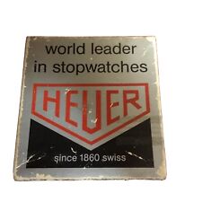 VINTAGE TAG HEUER STOP WATCH 805-301 SPECIAL OLYMPICS MODEL/ORIG.BOX picture