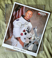 JERRY CARR (d.2020) NASA PHOTO hand signed at Kennedy Space Center SKYLAB 4 picture