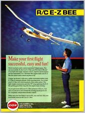 Cox Hobbies Inc. R/C E-Z Bee Model Plane Vintage June, 1988 Full Page Print Ad picture