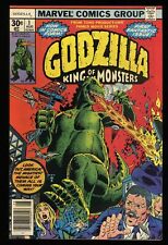 Godzilla (1977) #1 NM 9.4 Nick Fury Jimmy Woo Herb Trimpe Cover and Art picture