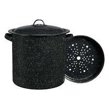 Enamel on Steel Multiuse Pot, Seafood Tamale / Stock Pot includes steamer insert picture