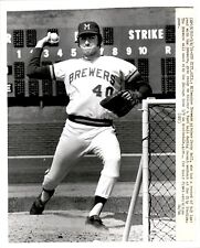 LD250 1974 Orig Bill Hormell Photo MILWAUKEE BREWERS PITCHER JERRY BELL SUN CITY picture