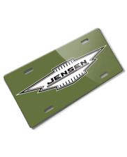 Jensen Badge Emblem Novelty License Plate - Aluminum - 16 colors - Made in the U picture