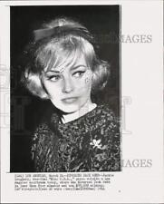 1964 Press Photo Former Miss USA Jackie Loughery outside divorce court in CA picture