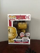 Yadier Molina GOLD Funko Pop MLB Exclusive St Louis Cardinals picture