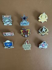 Vintage NFL and MLB pins picture