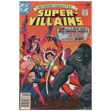 Secret Society of Super-Villains #10 in Fine condition. DC comics [o