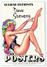 Eclipse Presents DAVE STEVENS Back Comic Cover AD VF/NM 9.0 Rainbow DNAgents GGA picture