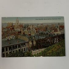 1916 Adams Incline Cincinnati Ohio Postcard Postmarked 1 Cent George Washington picture