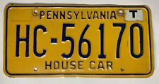 Vintage Pennsylvania License Plate - House Car - Good Condition picture