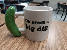 Im Kinda a Big Dill Coffee Cup / Fun Coffee Cup/ pickles / Novelty Mug picture