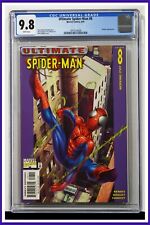 Ultimate Spider-Man #8 CGC Graded 9.8 Marvel June 2001 White Pages Comic Book. picture