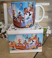 Vintage Mickey Mouse Through The Years Mug Classic Disney Store Boxed 90s New picture