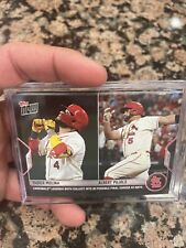 Yadier Molina Albert Pujols 2022 Topps Now 1049 St Louis Cardinals picture