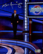 KEN JENNINGS SIGNED AUTOGRAPHED 8x10 PHOTO JEOPARDY CHAMPION LEGEND BECKETT BAS picture