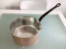 9.4 inch hammered copper pan tin lined Chomette Favor By Mauviel 3 mm never used picture