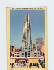 Postcard RCA Building Rockefeller Center New York City New York USA picture