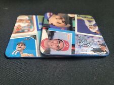 2 Souvenir John Franco Epoxy Resin REAL Baseball Card Coasters New York Mets picture