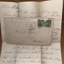 Antique 1914 Correspondence to Kansas From Albay Philippines Visiting Americans picture