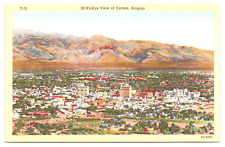 Postcard Bird's Eye View of Tucson AZ #8A-H806 C. T. Art-Colortone Lollegard Co. picture