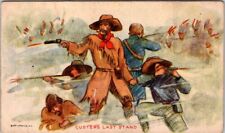 Custer's Last Stand Battle Action Fischer Baking Company Newark NJ JQV4 picture