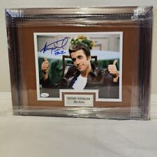 Henry Winkler Autographed signed Picture JSA COA The Fonz Happy Days picture
