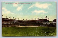 J92/ Baseball Sports Postcard c1910 Pittsburg Forbes Field Stadium Game 130 picture