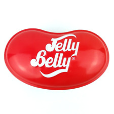 Jelly Belly Collectible Kidney Shaped Tin Red Top 49 Assorted Flavors Empty Box picture