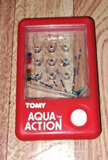 Vintage Tomy Aqua Action Handheld Water Tic Tac Toe Toy picture