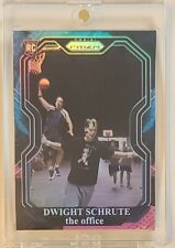 Custom Dwight Schrute, Michael Scott The Office Holographic Prizm RC Rookie Card picture