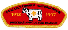 1997 National Jamboree CSP Four Lakes Council Patch Hostein Heaven Wisconsin picture